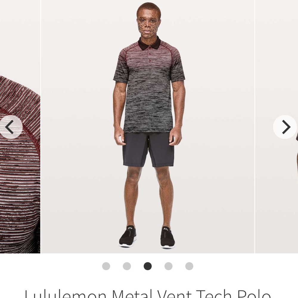 Lululemon Metal Vent Tech Polo